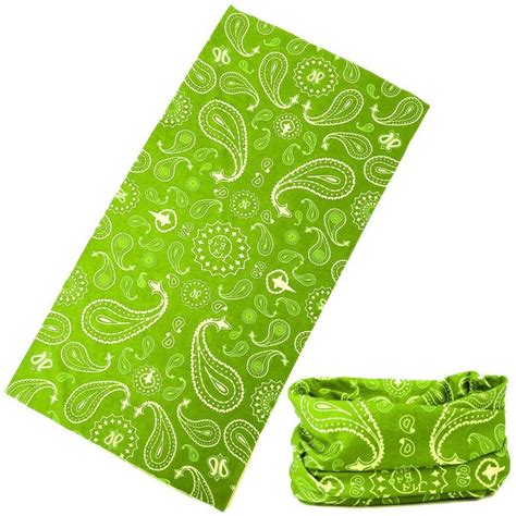 Custom Printed Multi Functional Bandanas Neck Gaitor Can