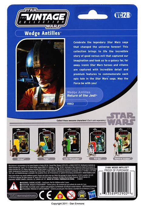 Vc28 Wedge Antilles Star Wars Collector