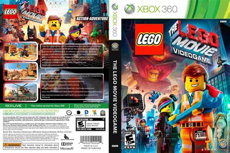 Tudo Capas 04 The Lego Movie Videogame Capa And Label Game Xbox 360
