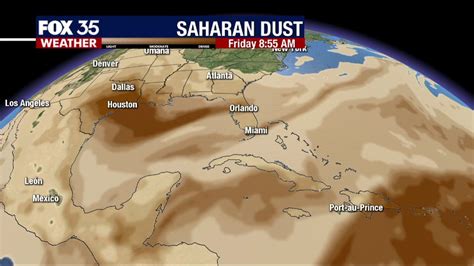 Second Saharan Dust Cloud Will Target The Us This Holiday Weekend