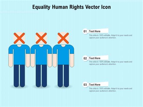 Equality Human Rights Vector Icon Ppt Powerpoint Presentation File