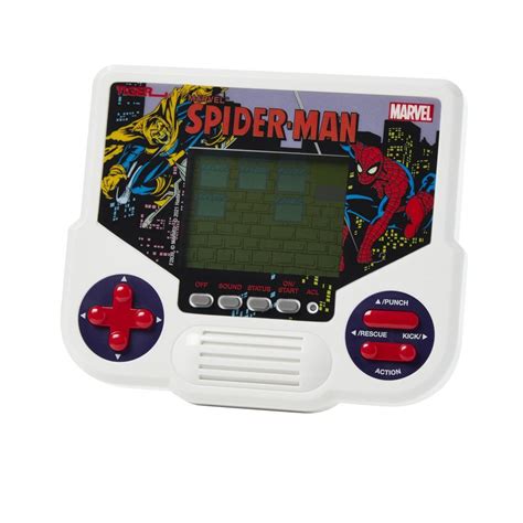 Tiger Electronics Marvel Spider Man Electronic Lcd Video Game Hasbro