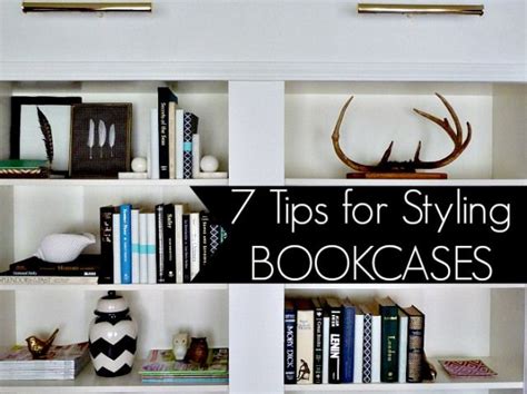 7 Tips For Styling Bookcases Ikea Billy Bookcase Bookcase Library Wall