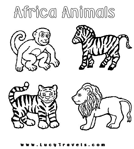 I hope you and your kids will enjoy our drawings. 12 Best Images of Safari Worksheets For Preschool - A-Z ...