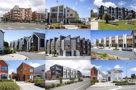 Examples Of The Range Of Housing Typologies At Hobsonville Point Image