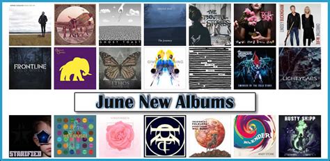 June 2017 Album Releases Modern Rock Review