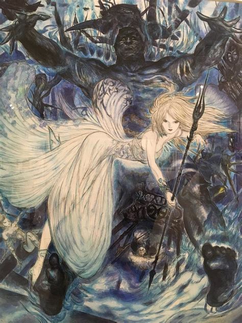 Yoshitaka Amano Final Fantasy Wallpaper My Blog