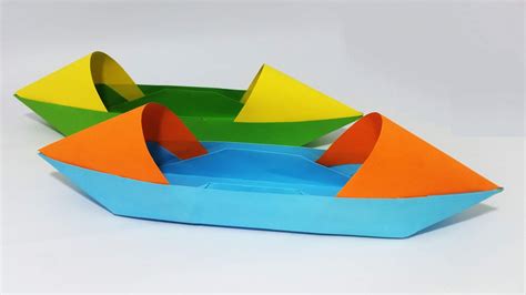 Easy Origami Boat How To Make A Paper Boat Boat Making Best