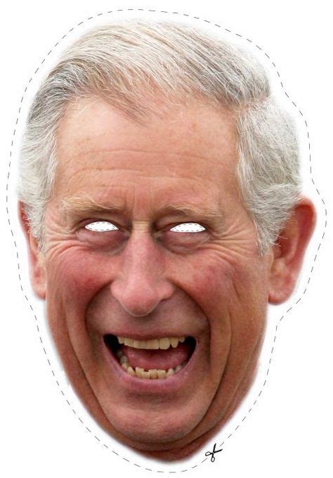 Free Prince Charles Cut Out Printable Mask Free Printable Freebies