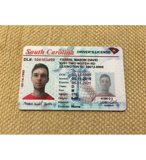 Drivers License Front Snapshot Only