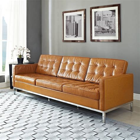 2023 Best Of Caramel Leather Sofas