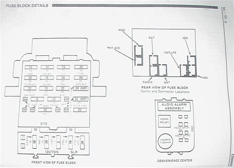 Air conditioning or body control unit (bcm). 86 Chevrolet Truck Fuse Diagram - Wiring Diagram Networks