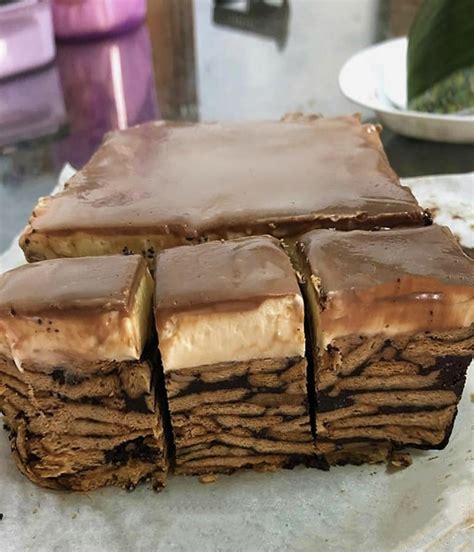 Cara membuat kek coklat lapis cheese. Resepi Kek Batik Indulgence Cadbury Ini Memang Superb ...