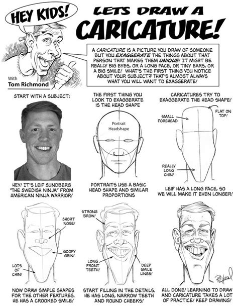 How To Draw Caricatures For Beginners Sharply Blawker Bildergallerie