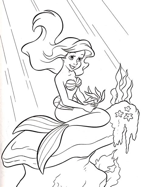 Watch me color a picture of princess ariel and flounder from. Walt Disney Coloring Pages Princess Ariel