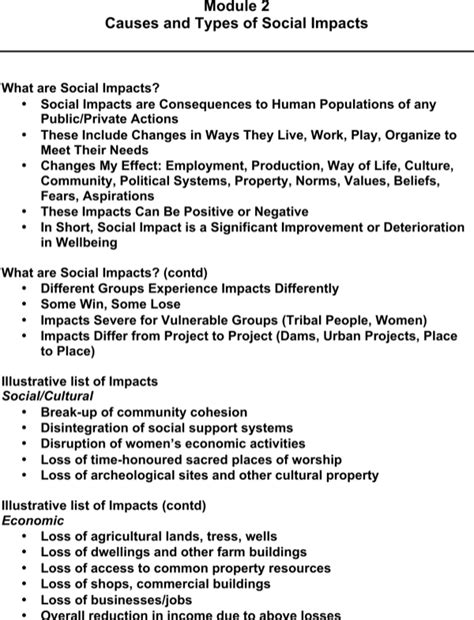 Social Impact Assessment Template Sampletemplatess Sampletemplatess