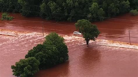 Flood Rescues Are Underway In Oklahoma As Millions In Us Face Severe Storms