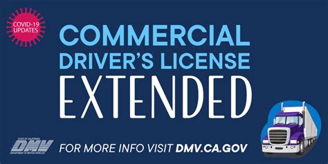 Dmv Announces Extension Of Commercial Drivers Licenses