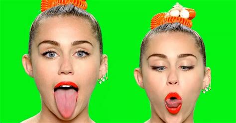 Miley Cyrus Shows Off Ridiculous Tongue Skills In New Mtv Vma Promo Mirror Online