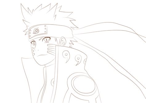 How To Draw Naruto Kyuubi Mode
