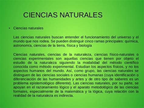 Definicion De Ciencias Naturales Que Es Su Significado Y Concepto Images