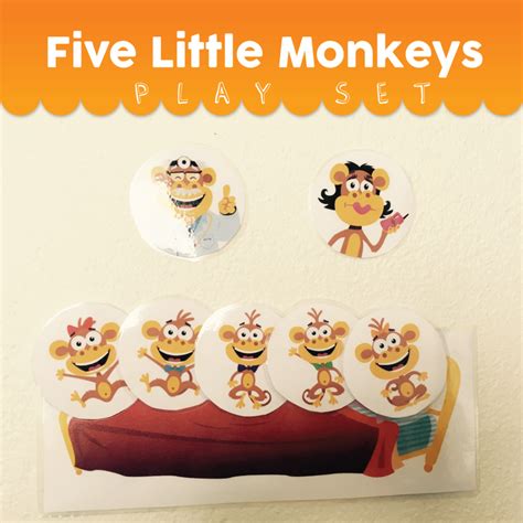 Five Little Monkeys Play Set Activities Super Simple