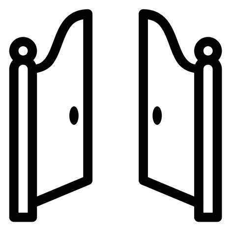 Open Gate Icon 103018 Free Icons Library