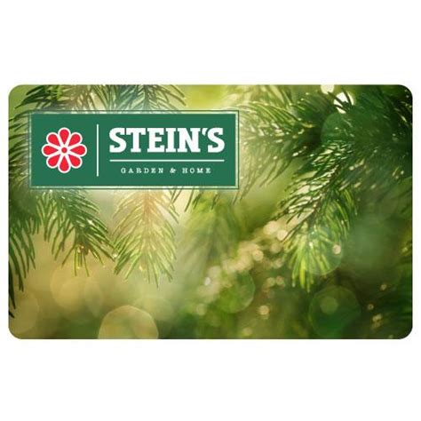 We suggest you discount your stein mart gift card between 2% and 20% off, but with raise, you have the freedom to choose the selling price! Gift Card - Evergreen | STEINS | Stein's Garden & Home