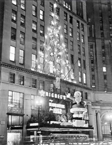 Christmas 1950s At Higbeees Department Store Cleveland Ohio