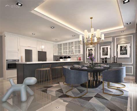 A large choice of yachts for sale from leading brokerage houses. Classic Modern Dining Room Kitchen condominium design ...