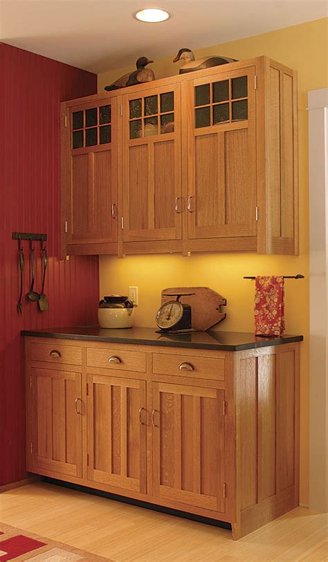 Craftsman-Style Kitchen Cabinets - FineWoodworking