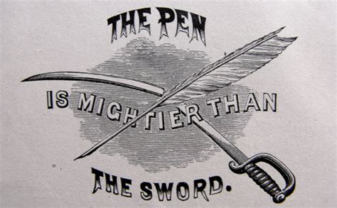 Pen Vs Sword Tom Spencer