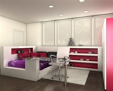 Consejos para decorar habitaciones juveniles y modernas. Atrezzo 3D: Habitaciones juveniles