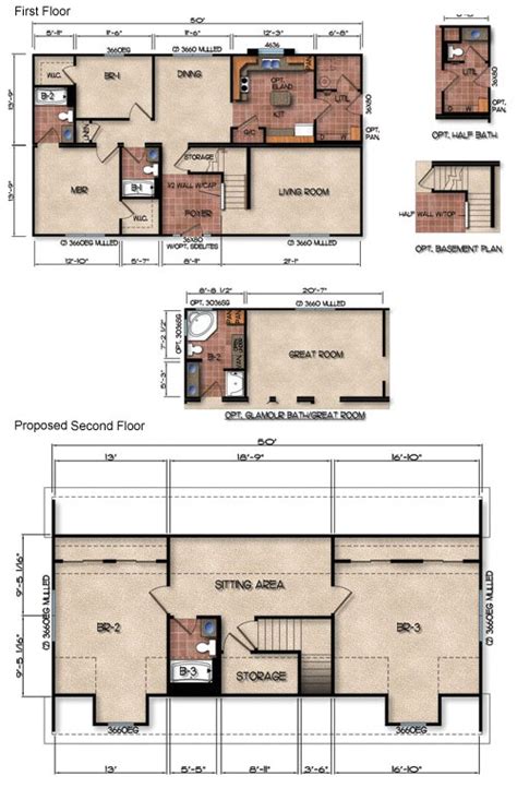 Michigan Home Builders Floor Plans