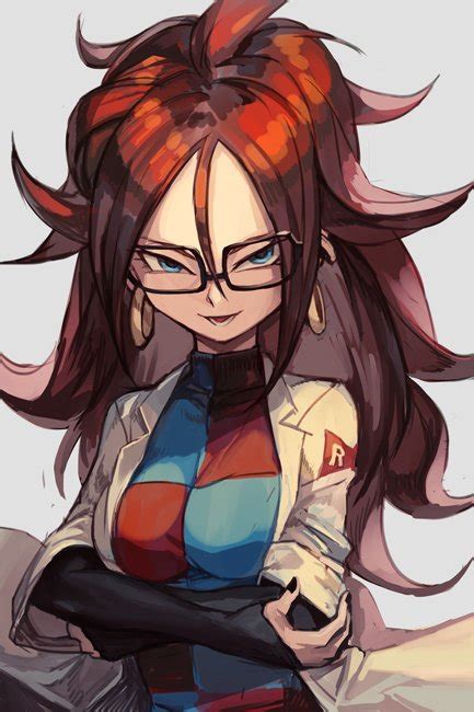 Android 21 By Hankuri Dragon Ball Fighterz Know Your Meme