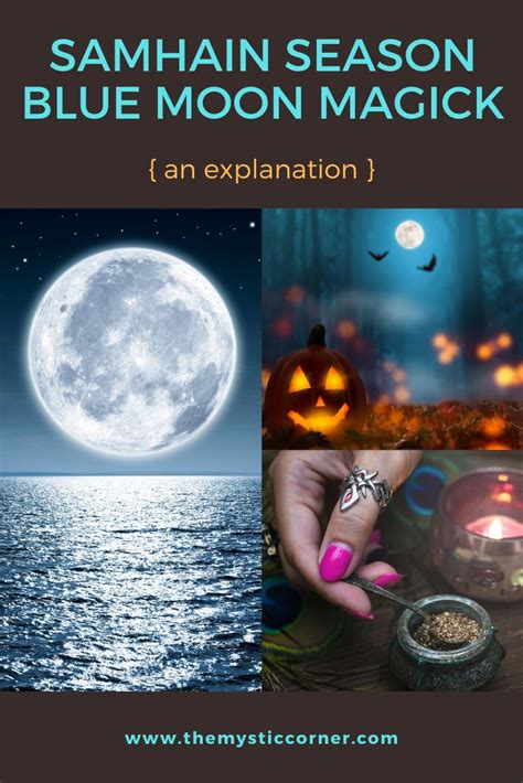Samhain Season Blue Moon Magick Explained Blue Moon Samhain Magick