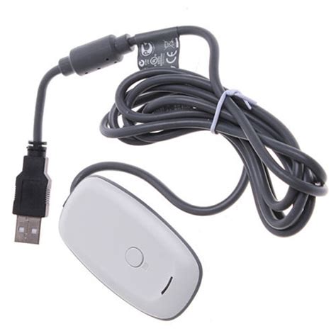 Pc Wireless Usb 2 0 Gaming Receiver Controller Adapter For Xbox 360 White Black Ebay