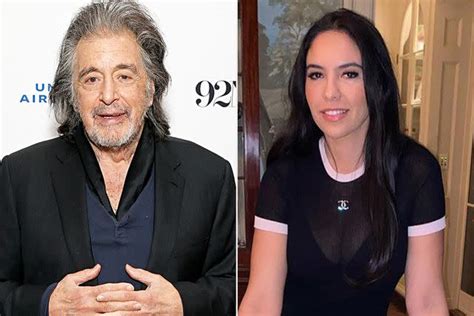 al pacino s girlfriend noor alfallah says romance blossomed after he showed her his movies