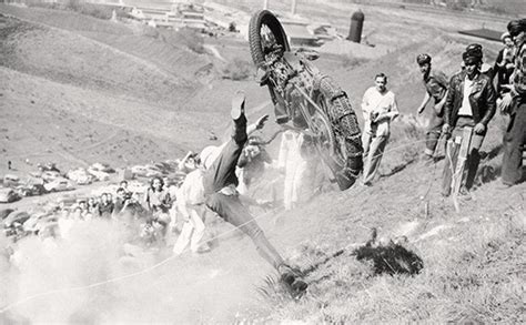 Vintage Motorcycle Hill Climbing Whale Lifestyle