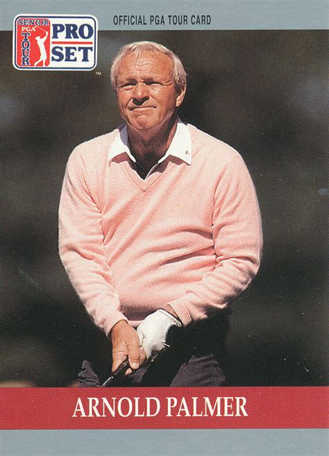 Mavin Arnold Palmer 1990 Pga Tour Pro Set 80 Golf Card