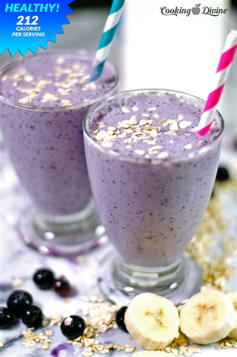 You can also mash the fruit and add it your oatmeal while there isn't any evidence that bananas contribute to weight gain or weight loss. Blueberry Banana Oatmeal Smoothie (Healthy) - Cooking Divine