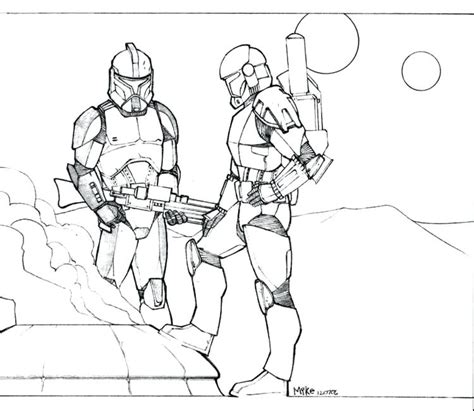 Captain Rex Coloring Pages At Free Printable