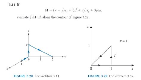 Solved 3 11 If H X Y A X Zy A 5yza Evaluate