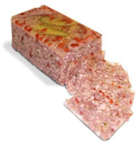word of mouth souse head cheese pork souse recipe pickled meat