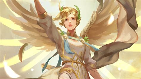 Mercy Winged Victory Hd Wallpaper Background Image 1920x1080 Id