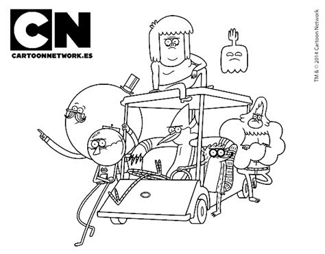 Dibujos Para Colorear De Cartoon Network