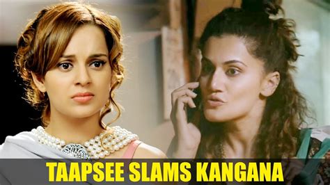 Taapsee Pannu Says People Cant Blame Nepotism For Not Getting Work Youtube