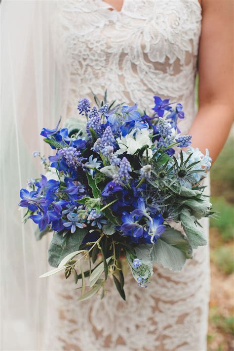 Blue Texas Wildflower Bridal Bouquet Wildflower Bridal Bouquets