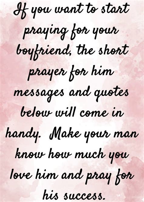 50 Powerful Prayer For Boyfriend Prayer For Lover Encouraging