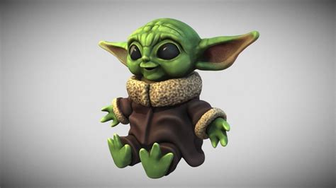 Baby Yoda 3d Models Sketchfab